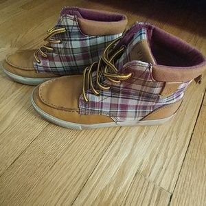 Plaid shoes